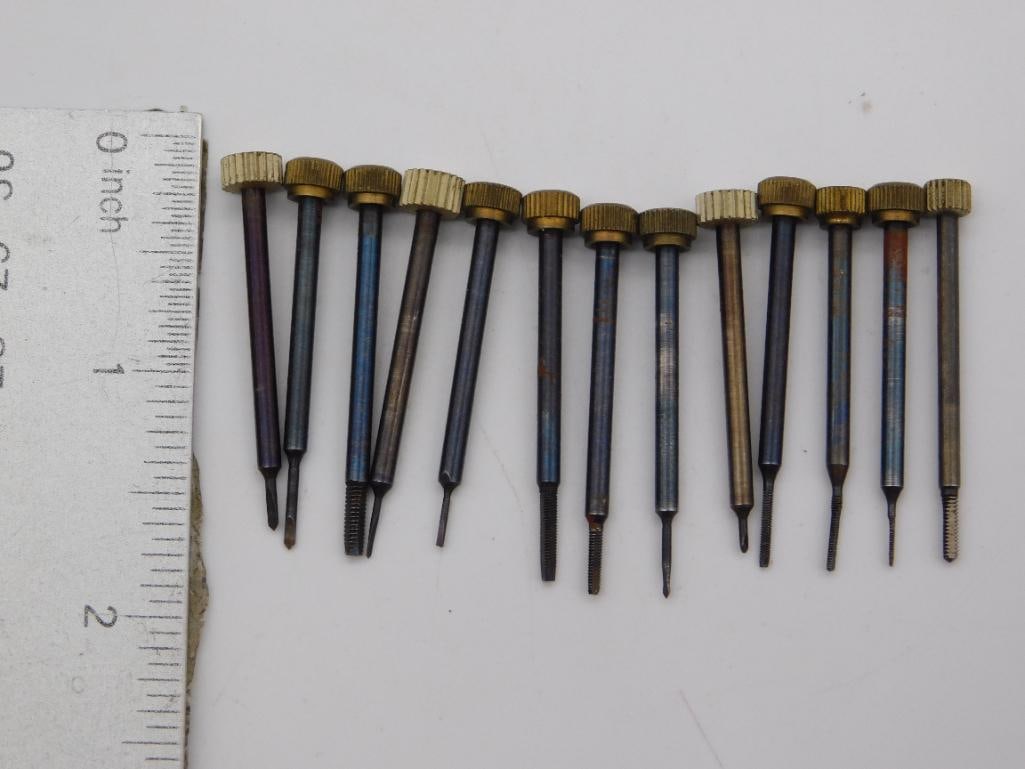 Watchmaker Screwdriver and Graver Bit Set, Boxed - 2
