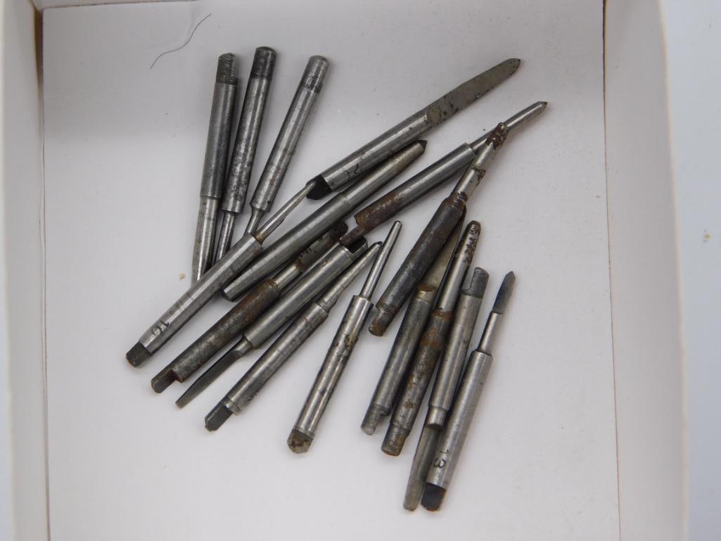 Watchmaker Tool Bit Set - Assorted Steel Points - 3