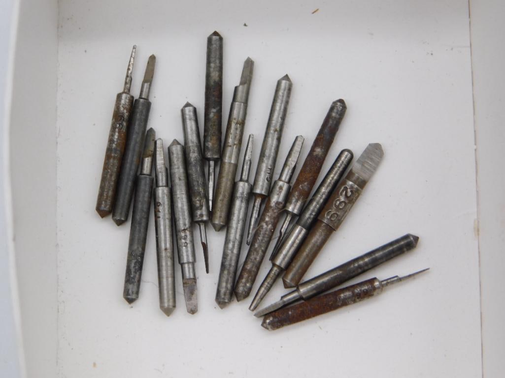 Watchmaker Tool Bit Set - Boxed Point Assortment - 3
