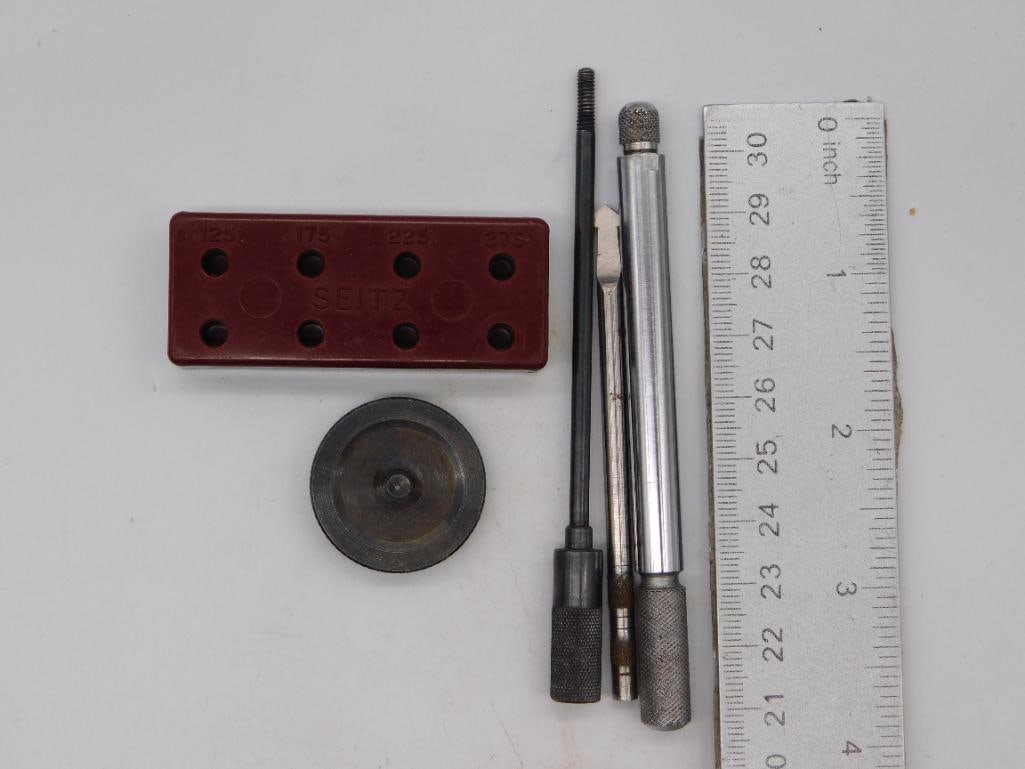Seitz Jeweling Tool Set with Punch Block - 2