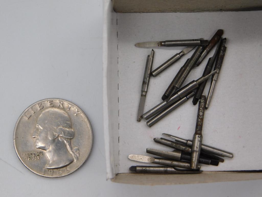 Watchmaker Tool Bit Set - Boxed Assortment with Coin Scale - 2