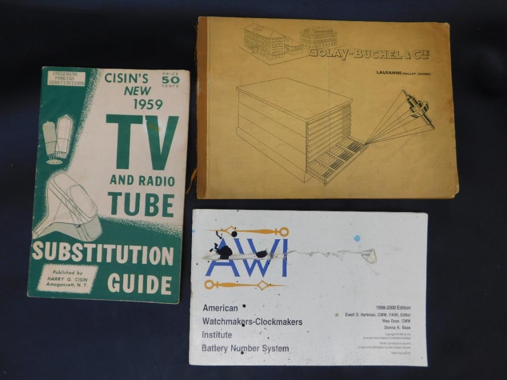 Technical Reference Guides and Booklets Watchmaking Watchmaker Tools: Technical Reference Guides and Booklets Watchmaking Watchmaker Tools