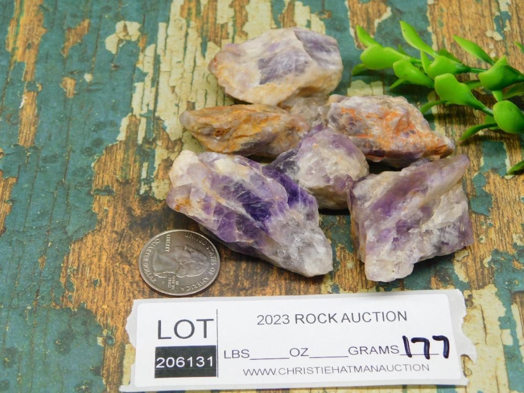 AMETHYST ROCK STONE LAPIDARY SPECIMEN - 3