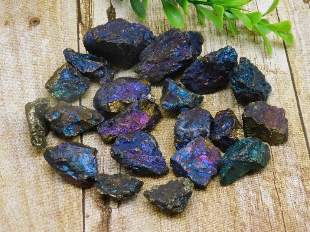 PEACOCK ORE ROCK STONE LAPIDARY SPECIMEN: PEACOCK ORE ROCK STONE LAPIDARY SPECIMEN