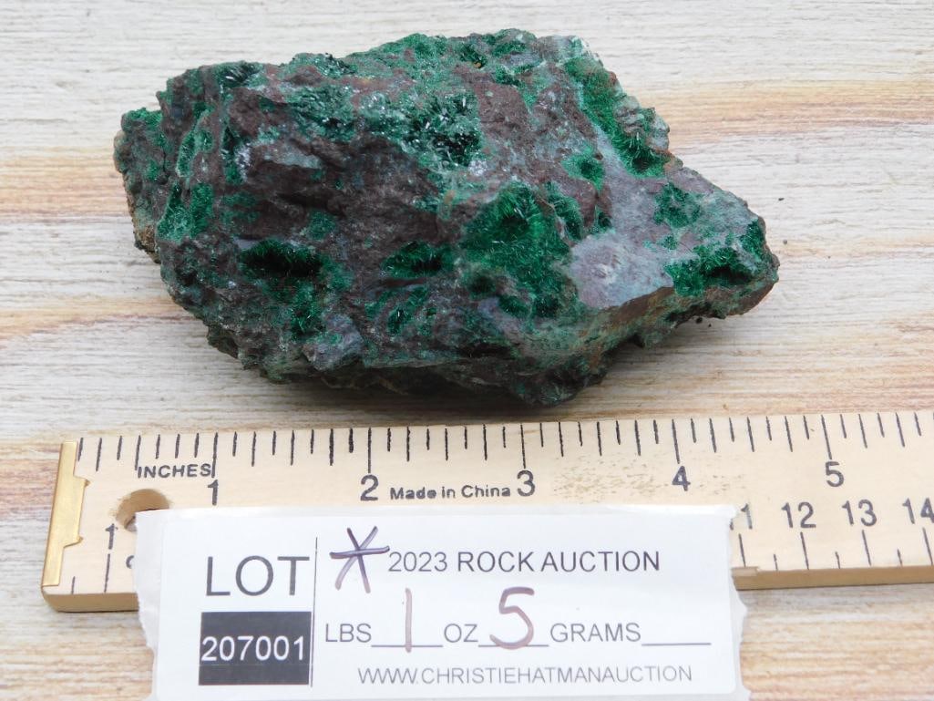 BROCHANTITE ROCK STONE LAPIDARY SPECIMEN - 2