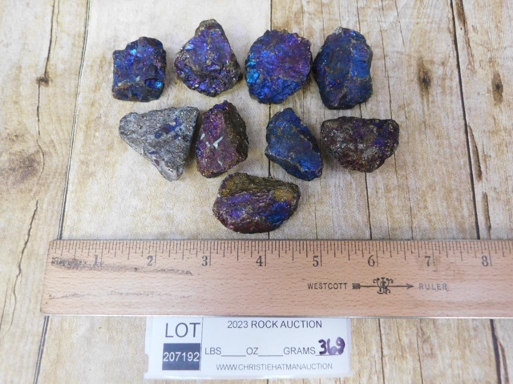 PEACOCK ORE ROCK STONE LAPIDARY SPECIMEN - 3