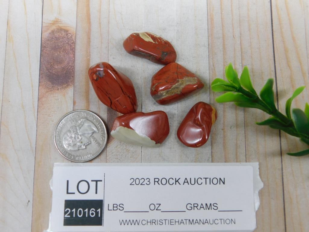 RED JASPER ROCK STONE LAPIDARY SPECIMEN - 3