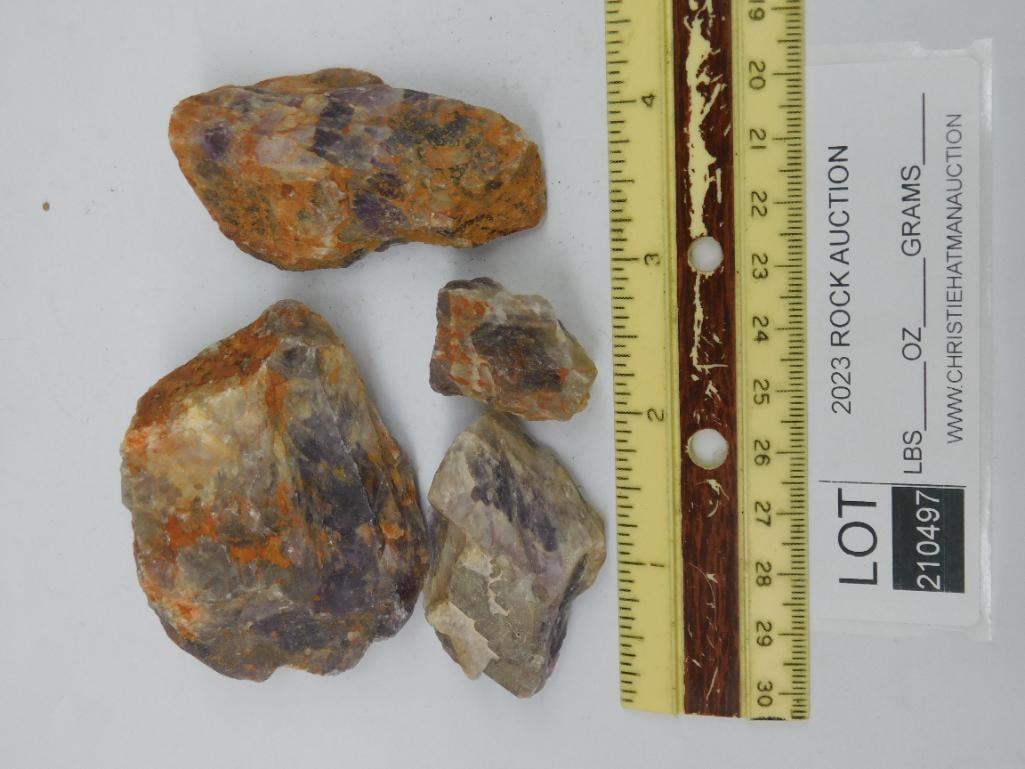 AMETHYST ROCK STONE LAPIDARY SPECIMEN - 3