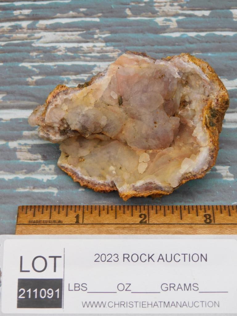 CAVE GEODE ROCK STONE LAPIDARY SPECIMEN - 2