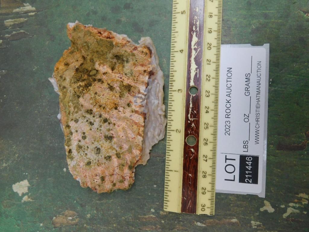 CAVE GEODE ROCK STONE LAPIDARY SPECIMEN - 2