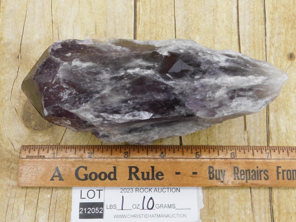 AMETHYST SCEPTER ROCK STONE LAPIDARY SPECIMEN - 2