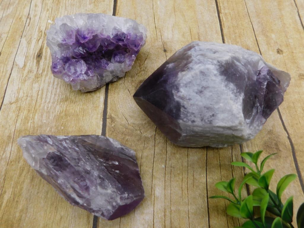AMETHYST ROCK STONE LAPIDARY SPECIMEN - 2