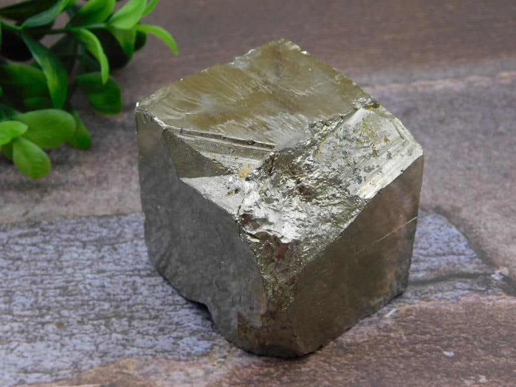 NATURAL FORMATION PYRITE CUBE ROCK STONE LAPIDARY SPECIMEN: Discover an extraordinary collection of natural wonders and estate treasures in Hatman's Auctions' Treasures of the Earth Online Auction! Browse turquoise, agate, jasper, petrified wood, quartz