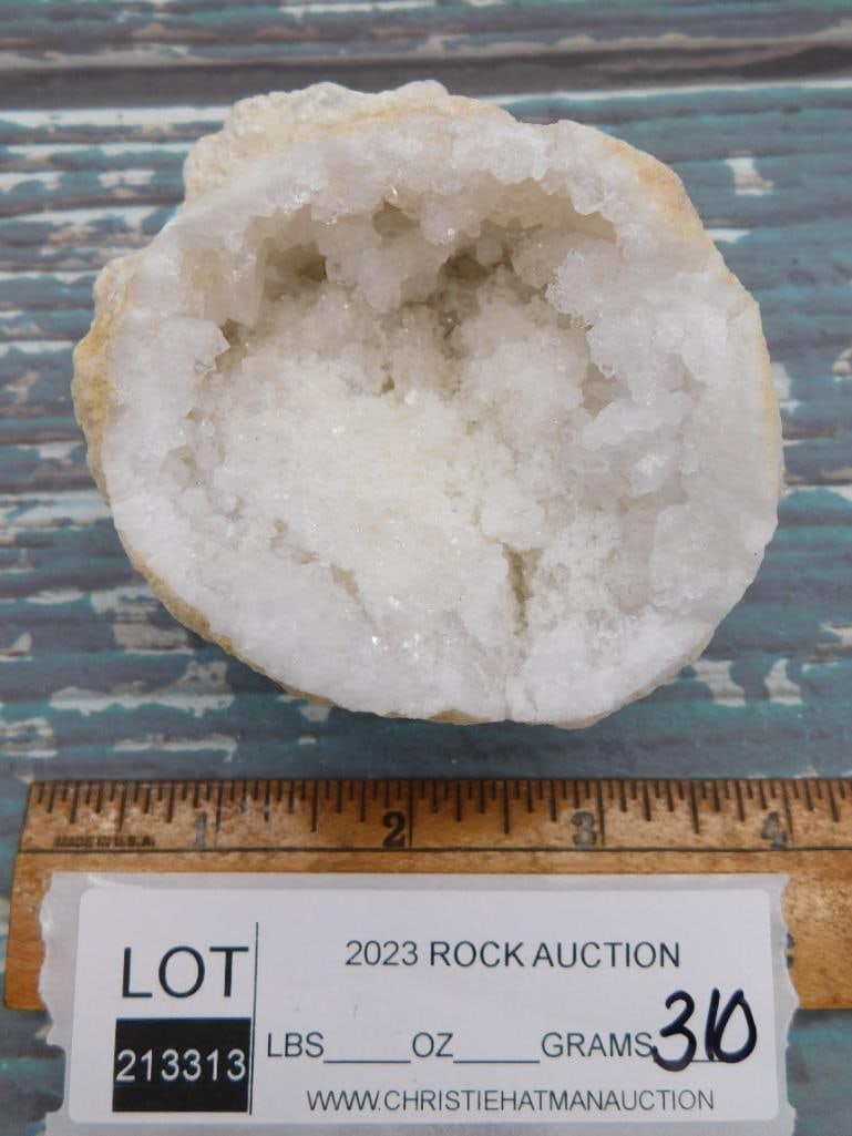 GEODE ROCK STONE LAPIDARY SPECIMEN - 3