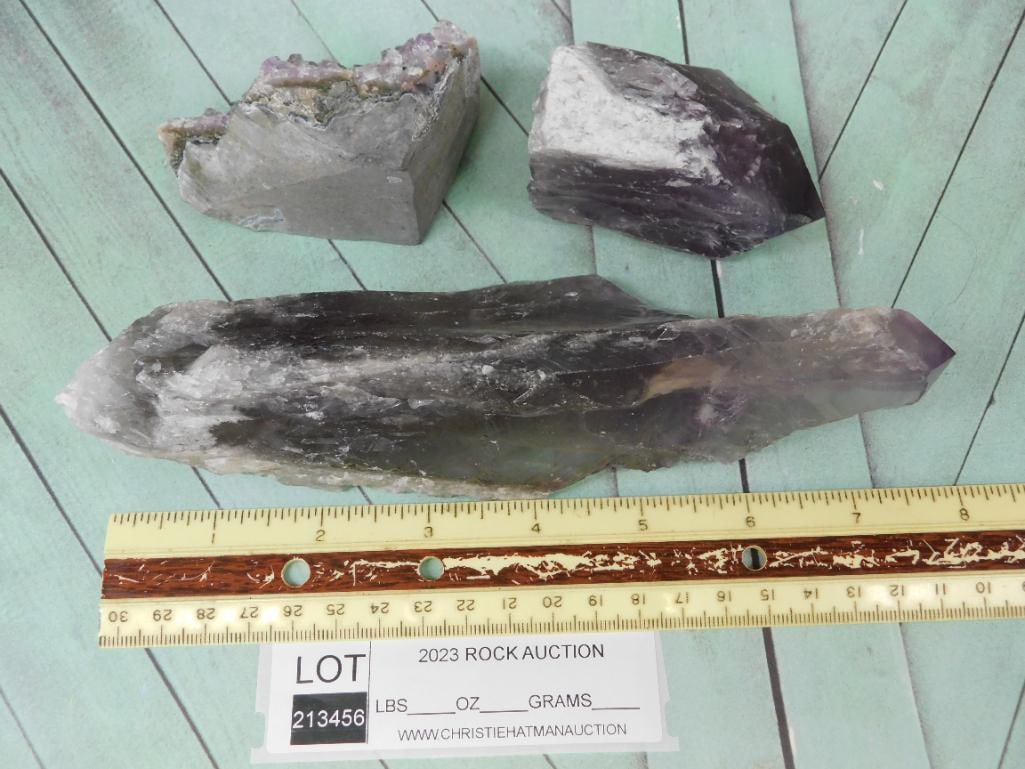 AMETHYST ROCK STONE LAPIDARY SPECIMEN - 2