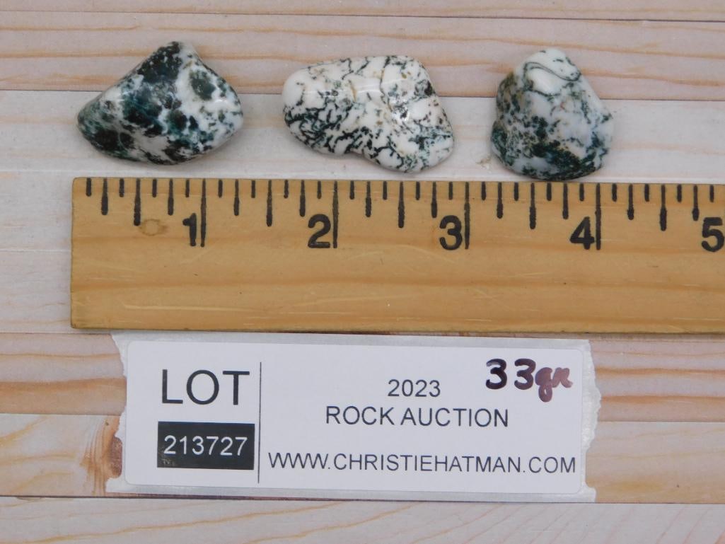 TREE AGATE ROCK STONE LAPIDARY SPECIMEN - 3