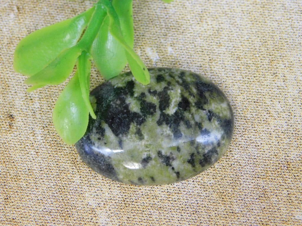 GOGUNJULA CABOCHON ROCK STONE LAPIDARY SPECIMEN: Discover an extraordinary collection of natural wonders and estate treasures in Hatman's Auctions' Treasures of the Earth Online Auction! Browse turquoise, agate, jasper, petrified wood, quartz
