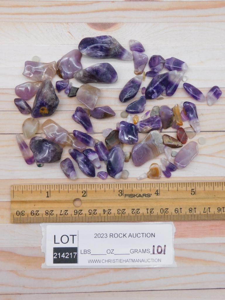 AMETHYST ROCK STONE LAPIDARY SPECIMEN - 3
