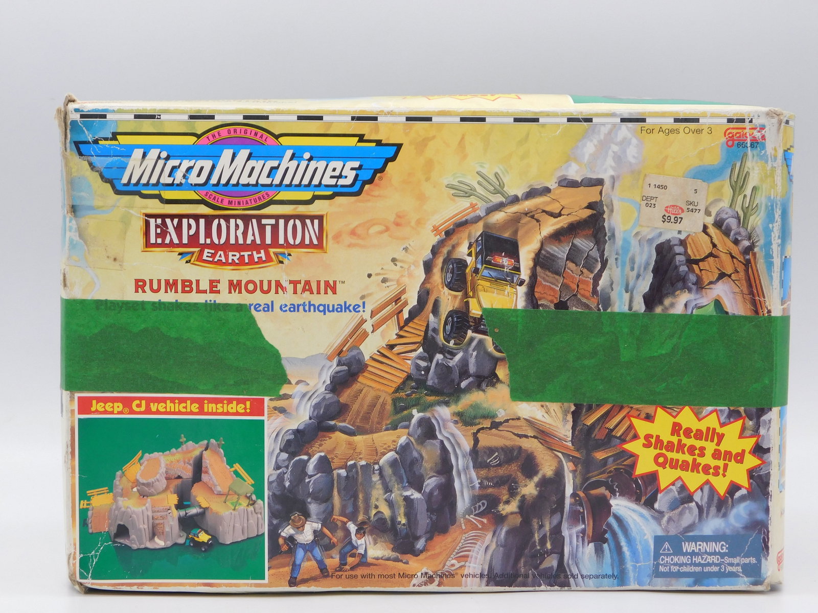 Toy — Micro Machines Exploration Earth Rumble Mountain Playset in Original Box (1 of 2)