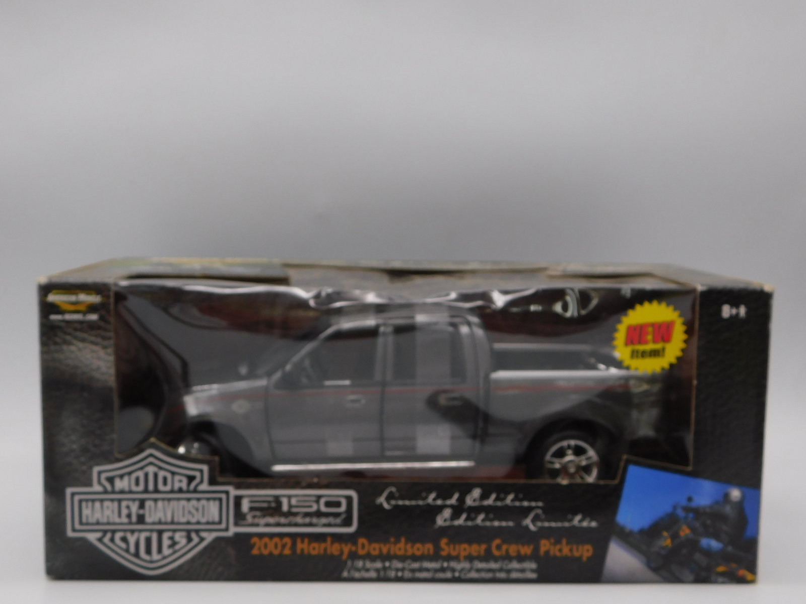 Toy — 2002 Harley-Davidson F-150 Super Crew Pickup 1:18 Scale Die-Cast Limited Edition (1 of 3)