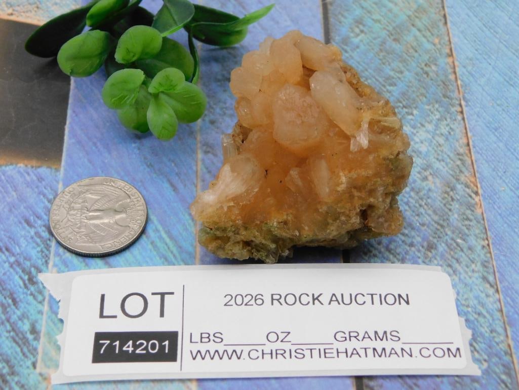 Natural Calcite Mineral Cluster - 2