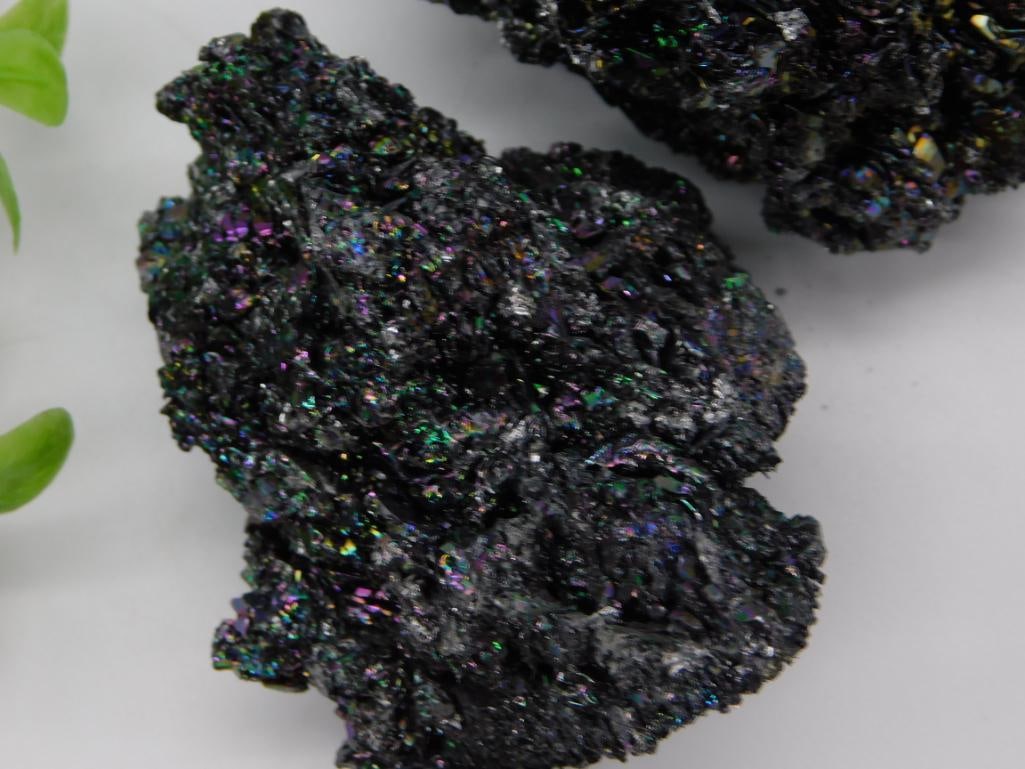 Iridescent Carbon Silicon Crystal Specimens - 2