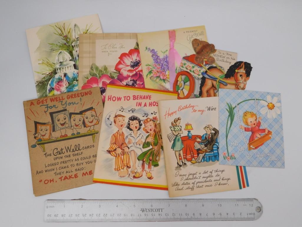 Vintage Greeting Card Collection - 2