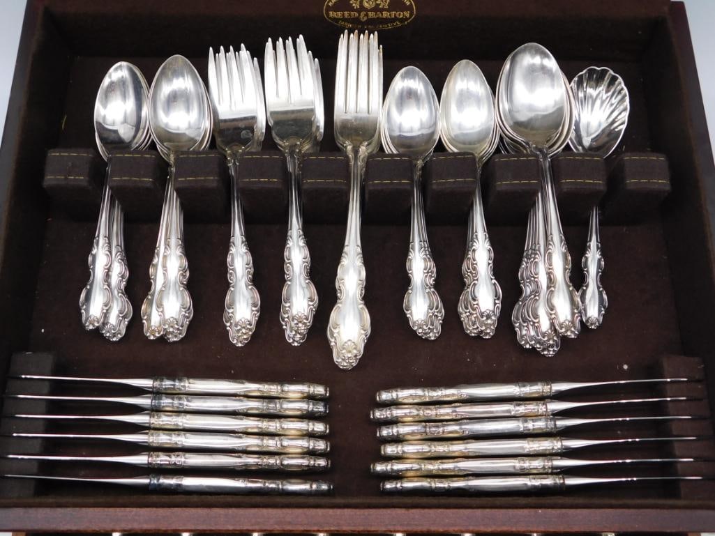 REED AND BARTON FLATWARE COMPLETE SET - 3