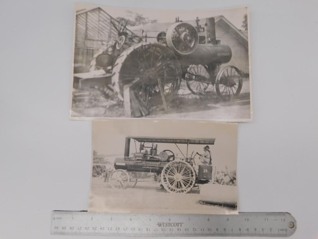 Antique Steam Traction Engine Photographs - 2
