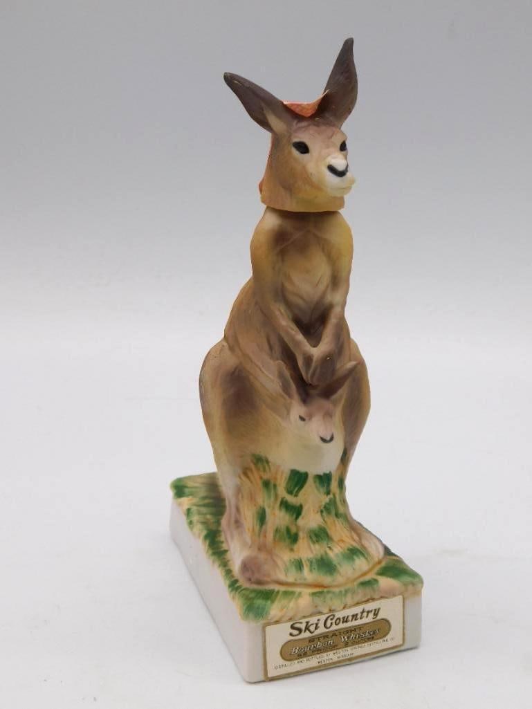 Ski Country Kangaroo and Joey Decanter