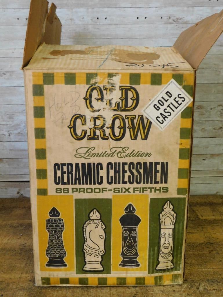 Old Crow 24 pc. Castle Chess Set - 3