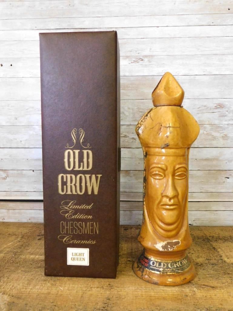 Old Crow 24 pc. Castle Chess Set - 9