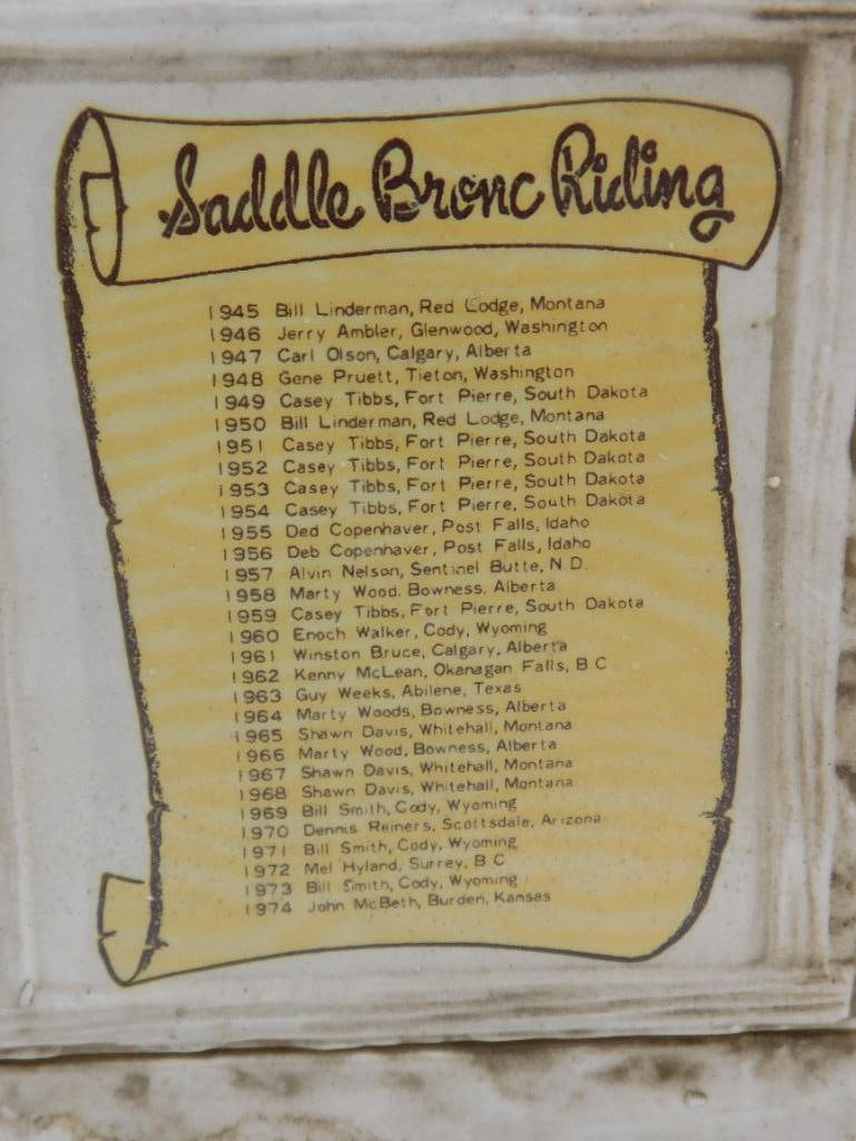 Hoffman Saddle Bronc Riding Rodeo - 3