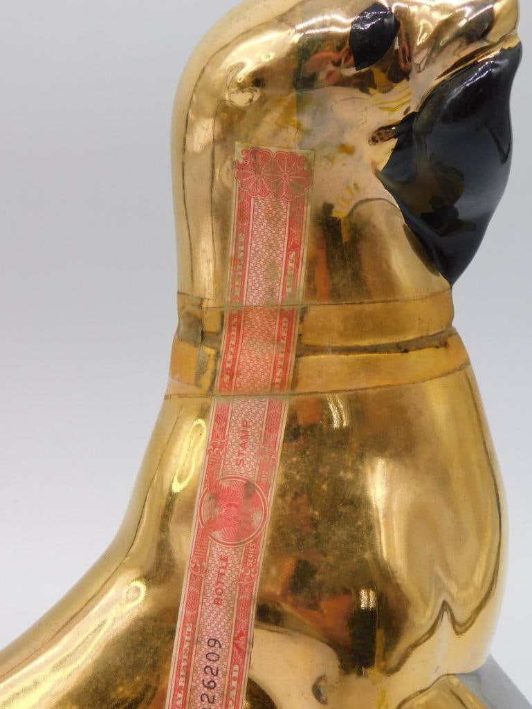 Gold-Tone Eagle Decanter - 3