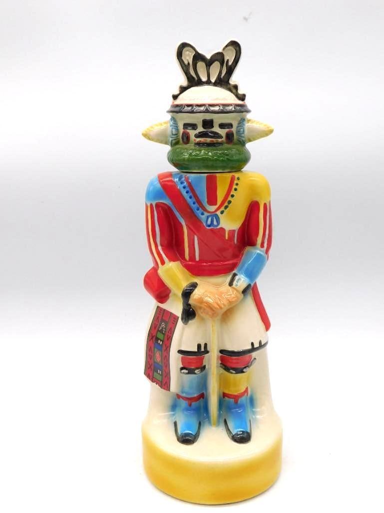 Ezra Brooks Kachina Southwestern Ceramic (1 of 3)