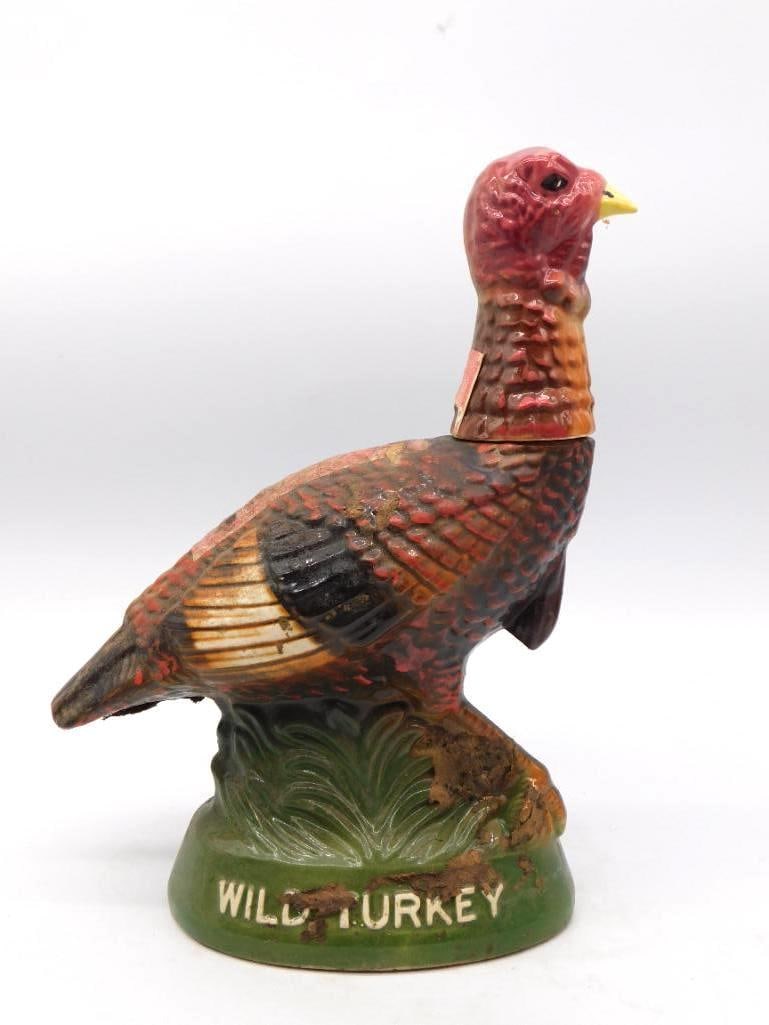 Wild Turkey Ceramic Standing Gobbler (1 of 3)