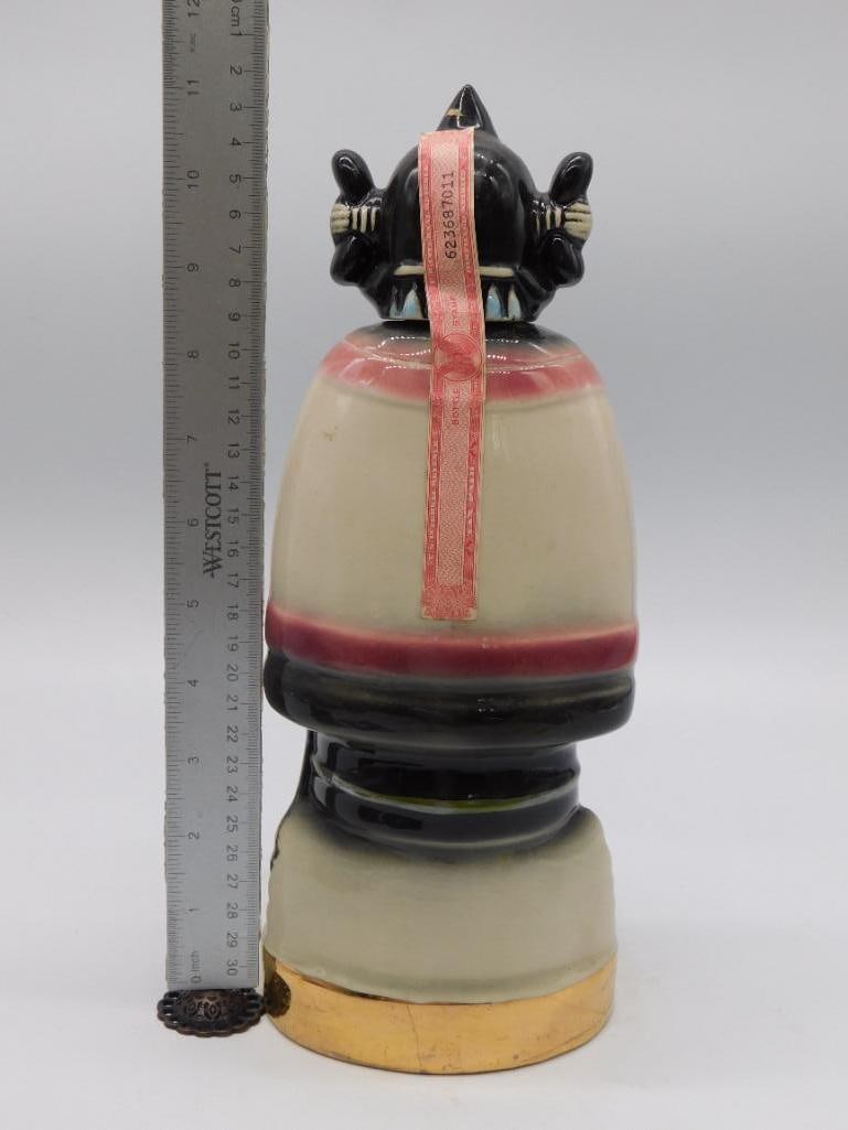 Ezra Brooks Aztec Mask Decanter - 3