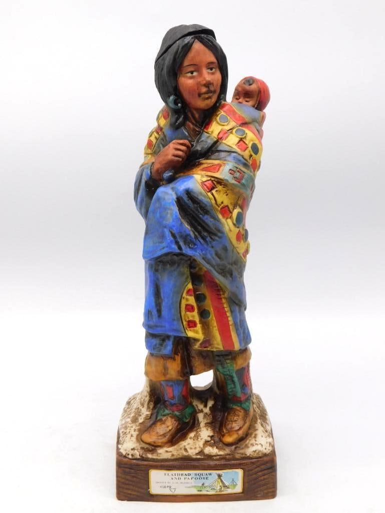 Flathead Squaw and Papoose Native (1 of 4)