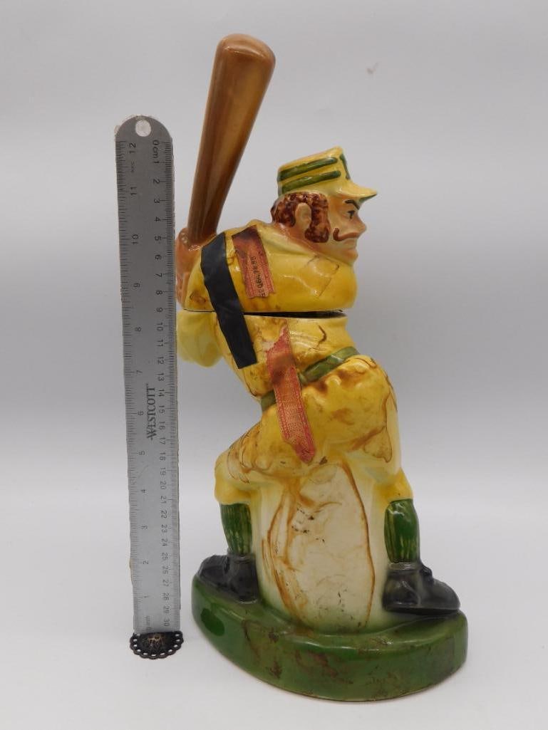 Ezra Brooks Baseball Batter Ceramic - 3