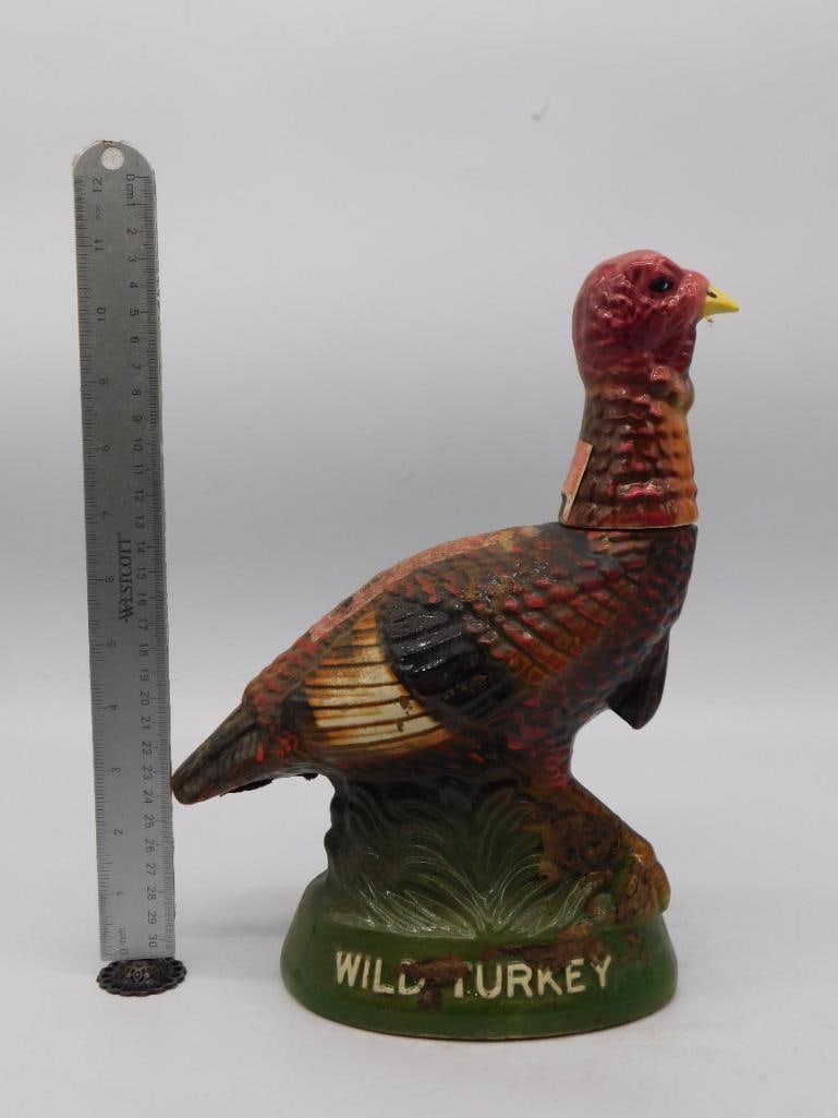 Wild Turkey Ceramic Standing Gobbler - 3