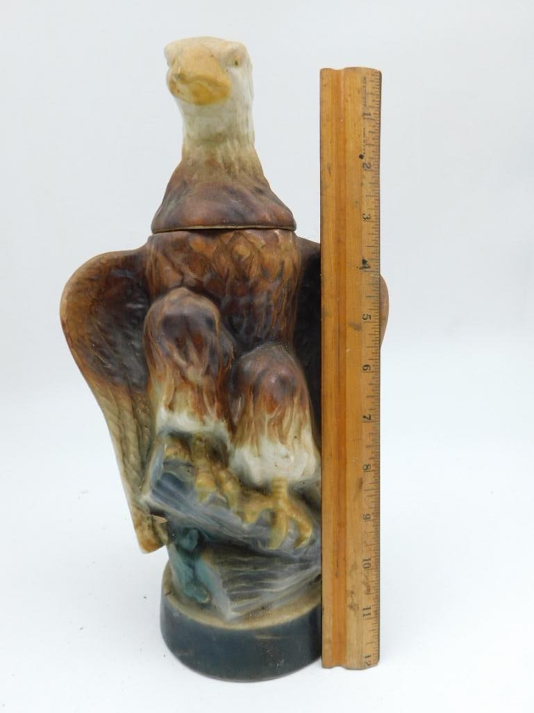 Jim Beam Eagle and Nest Decanter - 5
