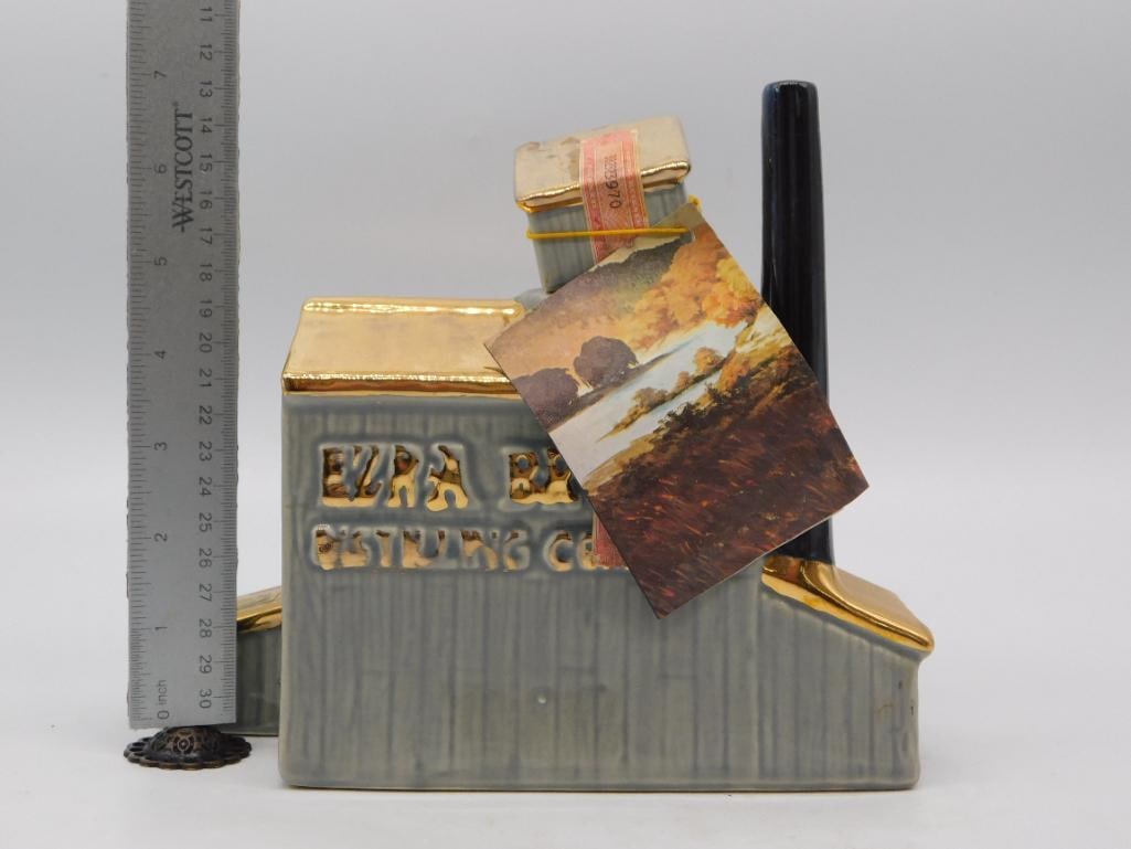 Ceramic Hometown Building Decanter - 3