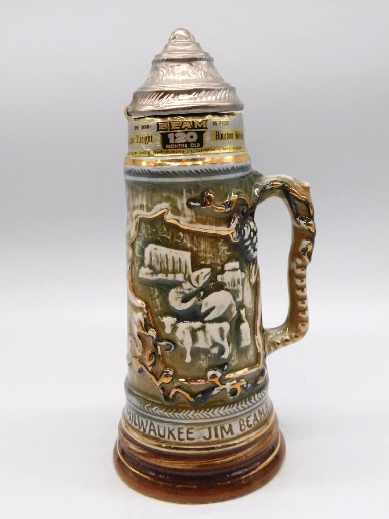 Jim Beam Milwaukee Bottle Club Handled (1 of 3)