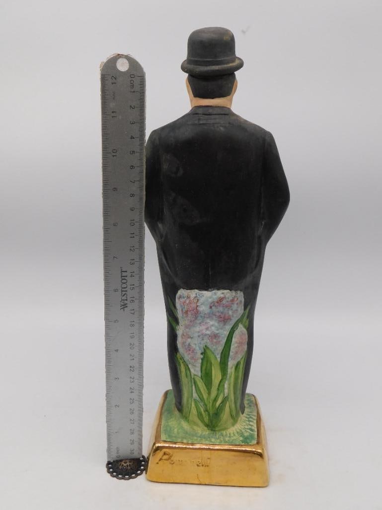 Bowler Hat Gentleman Figural Decanter - 3