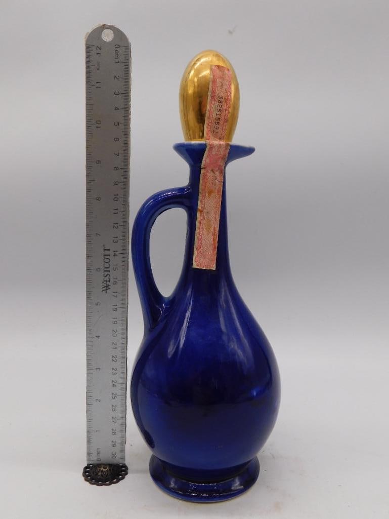 Ezra Brooks Cobalt Blue Grape Cluster - 2