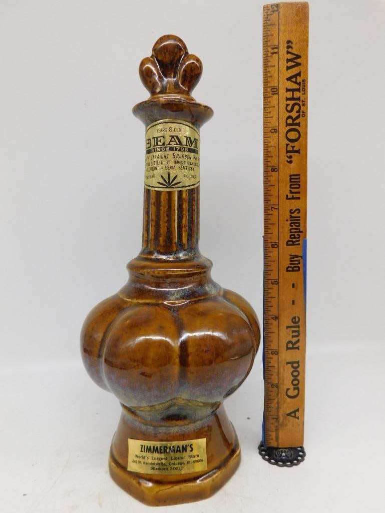 Jim Beam Brown Glazed Crown Stopper - 4