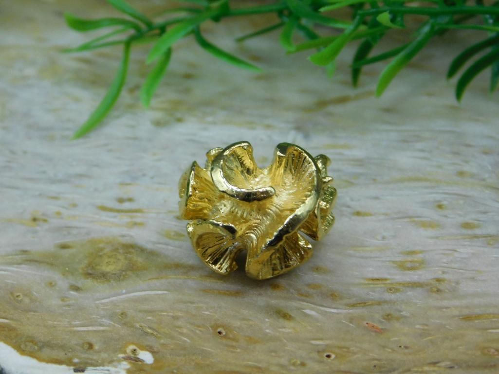 FLOWER RING ROCK STONE LAPIDARY SPECIMEN - 5