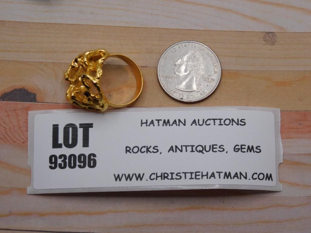 RING ROCK STONE LAPIDARY SPECIMEN - 4