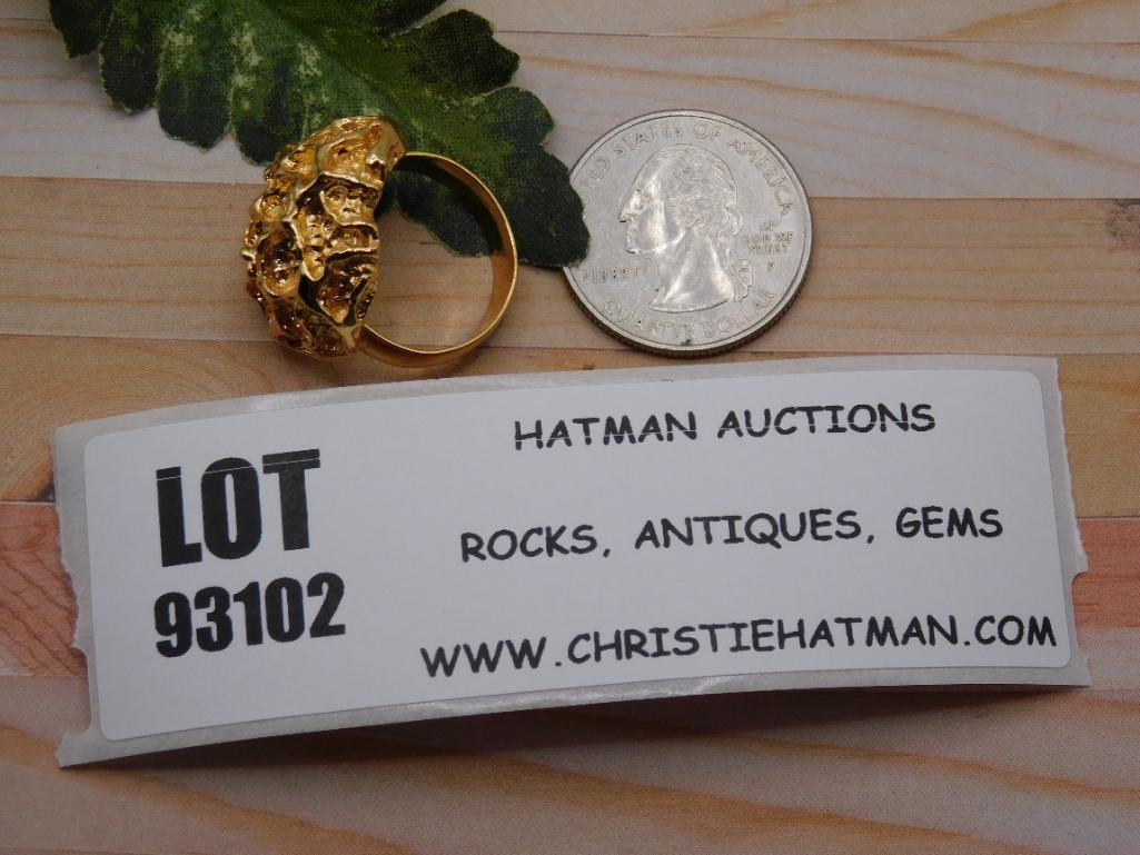 RING ROCK STONE LAPIDARY SPECIMEN - 7
