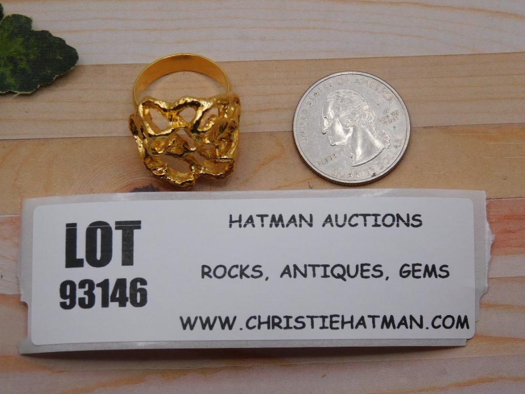 RING ROCK STONE LAPIDARY SPECIMEN - 9
